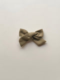 Moss linen Clips